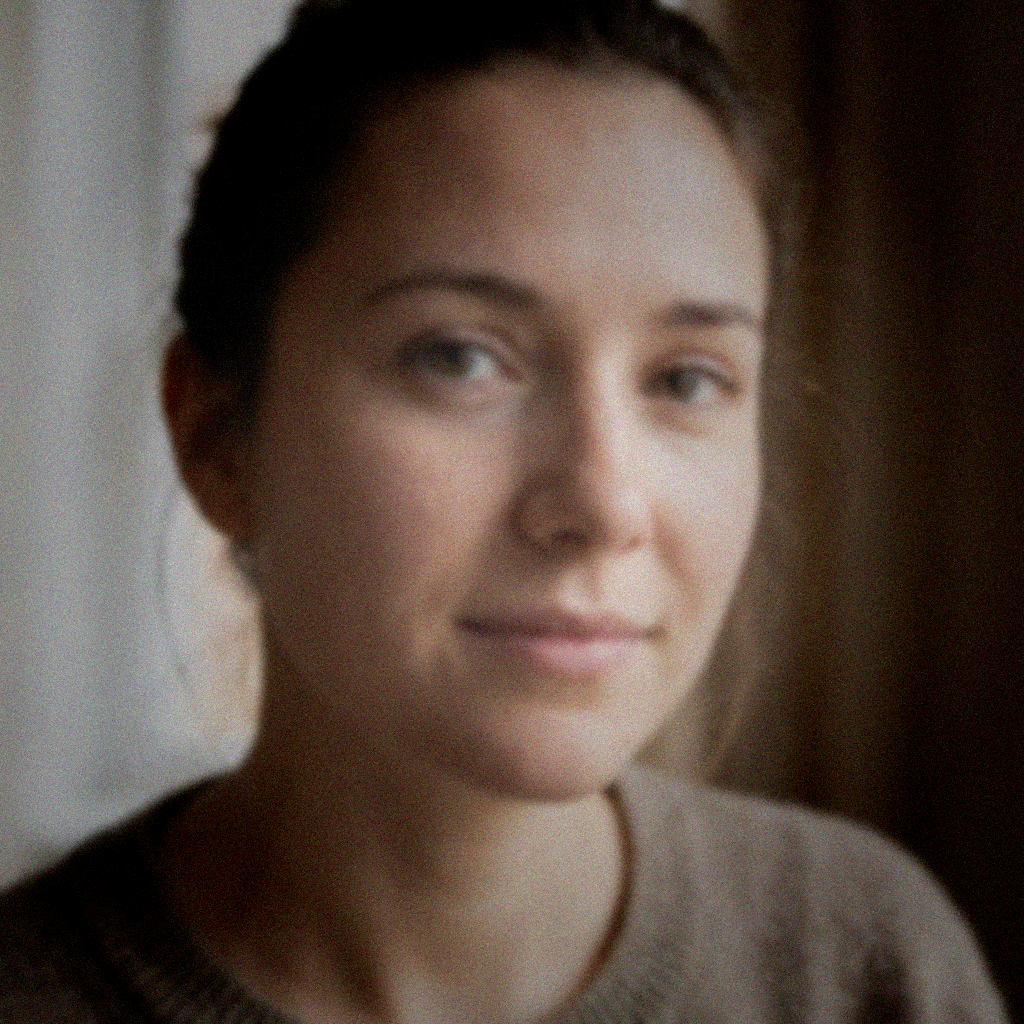 Custom blurry portrait before enhancement